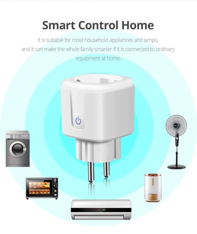 Slim WiFi stopcontact werkt met Android & iOS